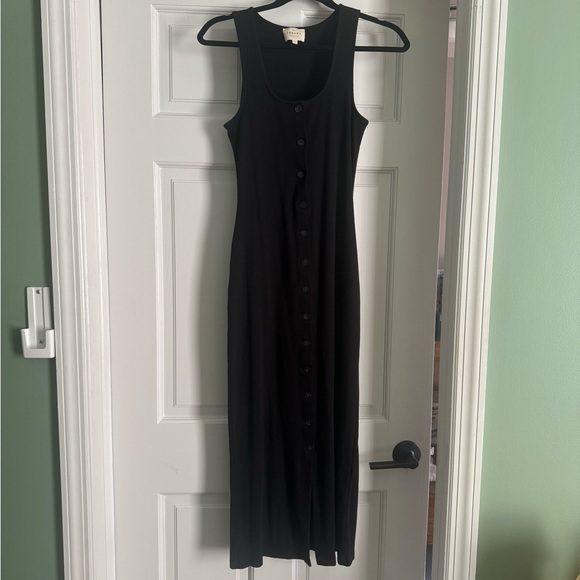 Sezane Fabiola Dress Black - Picture 5 of 8